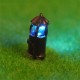 HO OO Scale 5Pcs 6V DIY Model LED Garden Light Lamp Street Lamppost Architecture Street Construction Sand Table Material