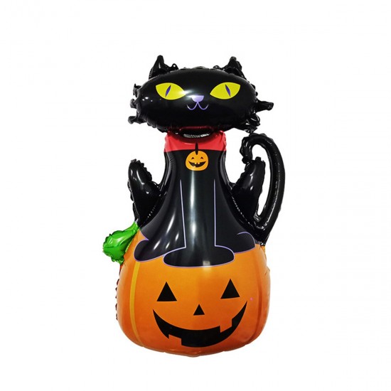 Halloween Balloon Set Letter Flag Banner Ballnoon Decoration