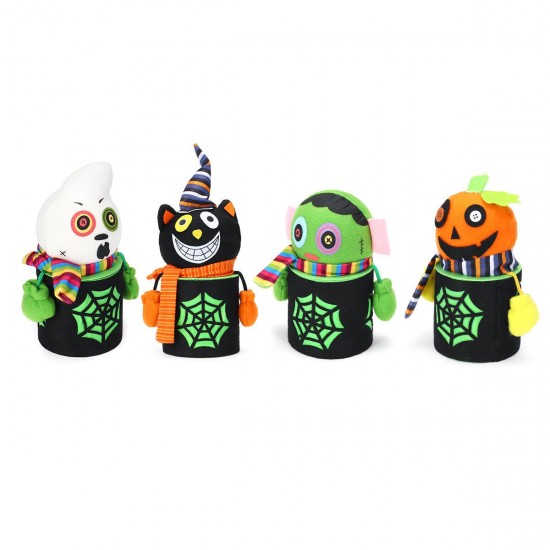 Halloween Candy Box Doll Pumpkin Ghost Sugar Cookie Trick Storage Case Decor Halloween Candy Box Doll Pumpkin Ghost Sugar Cookie Trick Storage Case Decor