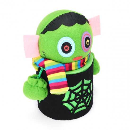 Halloween Candy Box Doll Pumpkin Ghost Sugar Cookie Trick Storage Case Decor Halloween Candy Box Doll Pumpkin Ghost Sugar Cookie Trick Storage Case Decor