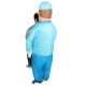 Halloween Doctor Holding People Inflatable Clothing Stage Performance Inflatable Clothing Devil Funny Walking Prop Clothing