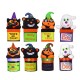 Halloween Doll Candy Box Pumpkin Ghost Sugar Cookie Case Child Kids Sweet Gift