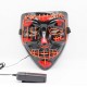 Halloween LED Multicolor Luminous Mask Light Up The Purge Movie Costume Party Mask Halloween LED Multicolor Luminous Mask Light Up The Purge Movie Costume Party Mask