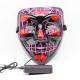 Halloween LED Multicolor Luminous Mask Light Up The Purge Movie Costume Party Mask Halloween LED Multicolor Luminous Mask Light Up The Purge Movie Costume Party Mask