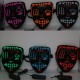 Halloween LED Multicolor Luminous Mask Light Up The Purge Movie Costume Party Mask Halloween LED Multicolor Luminous Mask Light Up The Purge Movie Costume Party Mask