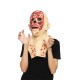 Halloween Zombie Mask Latex Face Melting Walking Dead Bloody Scary Head Costume