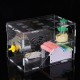 Hamster Acrylic Cage Clear 1 Layer Mice Mouse Castle Rat House Toy Pet Bed Kids Gift Hamster Acrylic Cage Clear 1 Layer Mice Mouse Castle Rat House Toy Pet Bed Kids Gift