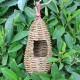 Hand-Woven Pet Bird Nest Hut Cage Feeder Parrot Parakeet Toy House Natural Outdoor Hand-Woven Pet Bird Nest Hut Cage Feeder Parrot Parakeet Toy House Natural Outdoor