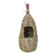 Hand-Woven Pet Bird Nest Hut Cage Feeder Parrot Parakeet Toy House Natural Outdoor Hand-Woven Pet Bird Nest Hut Cage Feeder Parrot Parakeet Toy House Natural Outdoor