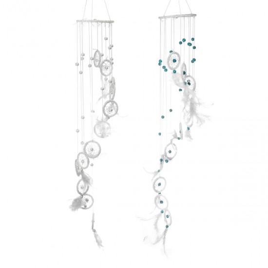 Handcraft Dream Catcher With Feathers Bead Wall Hanging Decorations Ornament Handcraft Dream Catcher With Feathers Bead Wall Hanging Decorations Ornament