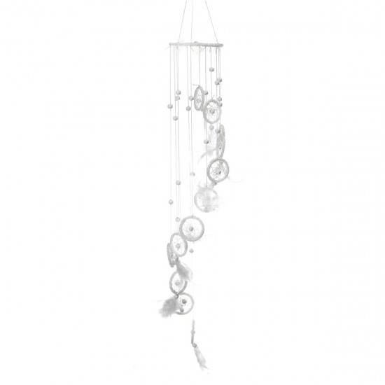 Handcraft Dream Catcher With Feathers Bead Wall Hanging Decorations Ornament Handcraft Dream Catcher With Feathers Bead Wall Hanging Decorations Ornament