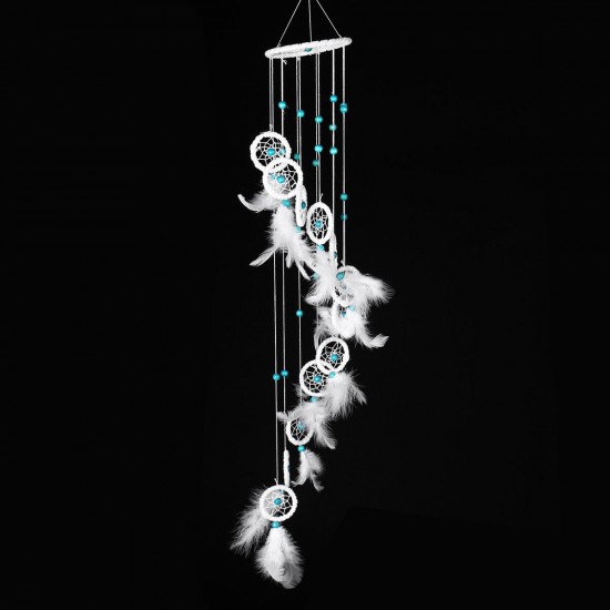 Handcraft Dream Catcher With Feathers Bead Wall Hanging Decorations Ornament Handcraft Dream Catcher With Feathers Bead Wall Hanging Decorations Ornament