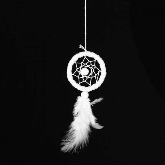 Handcraft Dream Catcher With Feathers Bead Wall Hanging Decorations Ornament