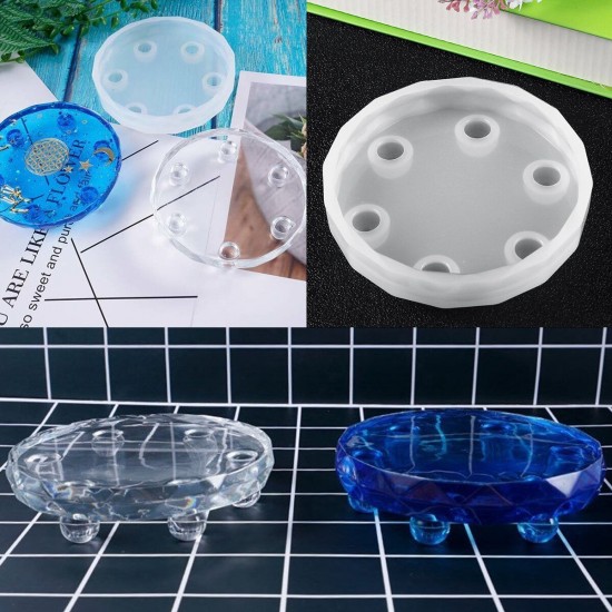 Handmade DIY Resin Casting Molds Silicone Table Mold Craft Making Mould Tool Kit