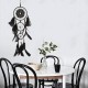 Handmade Dream Catcher Black Feather Wood Beads Balcony Room Wall Hanging Decorations Handmade Dream Catcher Black Feather Wood Beads Balcony Room Wall Hanging Decorations