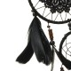 Handmade Dream Catcher Black Feather Wood Beads Balcony Room Wall Hanging Decorations Handmade Dream Catcher Black Feather Wood Beads Balcony Room Wall Hanging Decorations