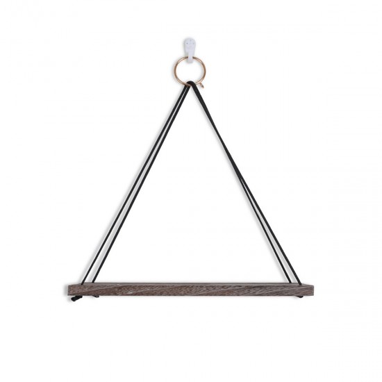 Hanging Shelf Storage Holder Plant Rack Wooden Bedroom Wall Mounted Organizer Hanging Shelf Storage Holder Plant Rack Wooden Bedroom Wall Mounted Organizer