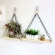 Hanging Shelf Storage Holder Plant Rack Wooden Bedroom Wall Mounted Organizer Hanging Shelf Storage Holder Plant Rack Wooden Bedroom Wall Mounted Organizer