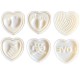 Heart Stamps Moon Cake Mould 3D DIY Mooncake Mold Mid-autumn Festival Baking Accessories Heart Stamps Moon Cake Mould 3D DIY Mooncake Mold Mid-autumn Festival Baking Accessories