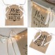 Here Comes the Bride Wedding Banner Party Burlap Bunting Garland Photo Booth Decorations