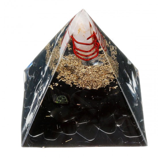 Himalayas Stone Pyramid Energy Generator Tower Home Ornament Decorations Reiki Healing Crystal