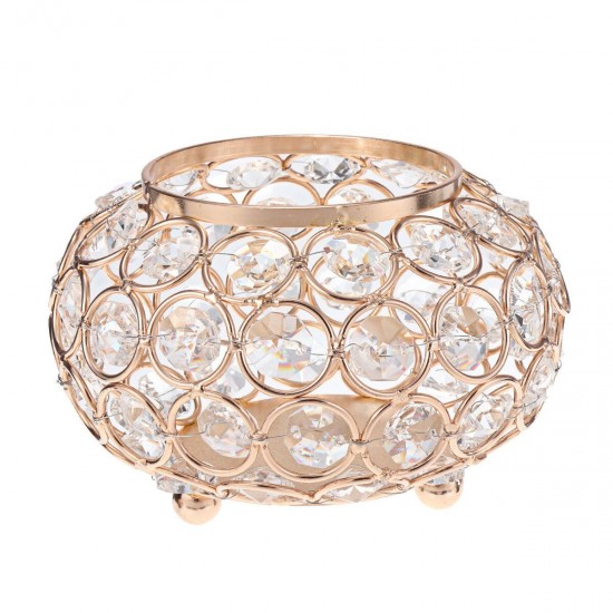 Hollow Crystal Tealight Candle Lantern Holders Gold Silver Party Dinner Table Centerpieces Home Wedding Decors Hollow Crystal Tealight Candle Lantern Holders Gold Silver Party Dinner Table Centerpieces Home Wedding Decors