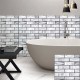 Imitation Marbling PVC Wall Tile Stickers Kitchen Bathroom Inlay Self-adhesive Imitation Marbling PVC Wall Tile Stickers Kitchen Bathroom Inlay Self-adhesive