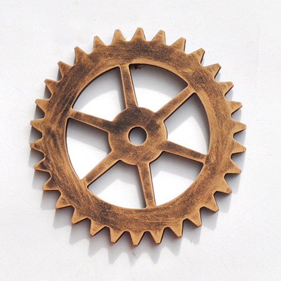 Industrial Gear Wall Vintage Retro Antique Art Bar Cafe Steampunk Hanging Decoration Industrial Gear Wall Vintage Retro Antique Art Bar Cafe Steampunk Hanging Decoration