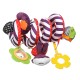 Infant Bed Hanging Baby Stroller Rattle Crib Plush Spiral Roll Toy Decorations