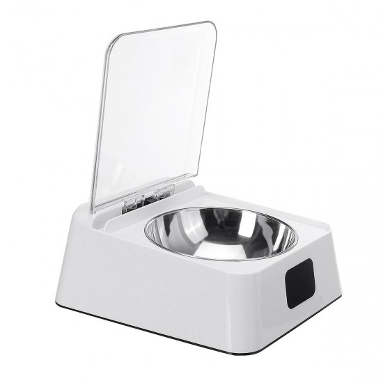 Infra-Red Sensor Automatic Pet Feeder Stainless Steel Bowl Dispenser Smart Dish