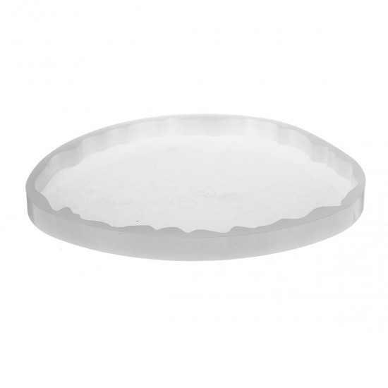 Irregular Wave Round Coasters Mold Silicone Resin Cement Casting MoUld Tools Irregular Wave Round Coasters Mold Silicone Resin Cement Casting MoUld Tools