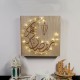 Islamic Ramadan Light Square Delicate LED Wall Hanging Pendant Decor Islamic Ramadan Light Square Delicate LED Wall Hanging Pendant Decor