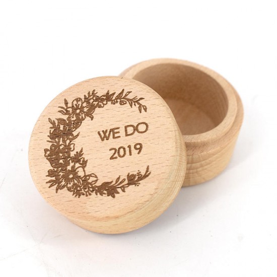 Jewelry Empty Box WE DO Wood Creative Ring Box Valentine's Day Gift Box