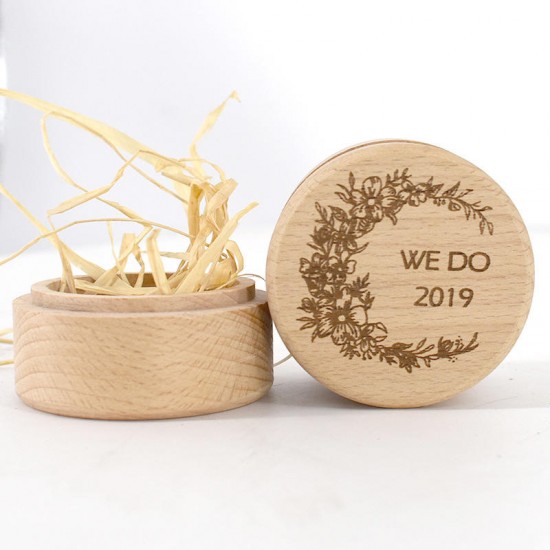 Jewelry Empty Box WE DO Wood Creative Ring Box Valentine's Day Gift Box