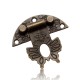 Jewelry Wooden Box Lock Buckle Decorative Hardware Butterfly Clasp Antique Bronze