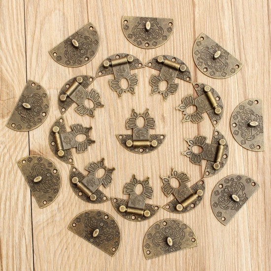 Jewelry Wooden Box Lock Buckle Decorative Hardware Butterfly Clasp Antique Bronze Jewelry Wooden Box Lock Buckle Decorative Hardware Butterfly Clasp Antique Bronze