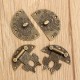 Jewelry Wooden Box Lock Buckle Decorative Hardware Butterfly Clasp Antique Bronze Jewelry Wooden Box Lock Buckle Decorative Hardware Butterfly Clasp Antique Bronze