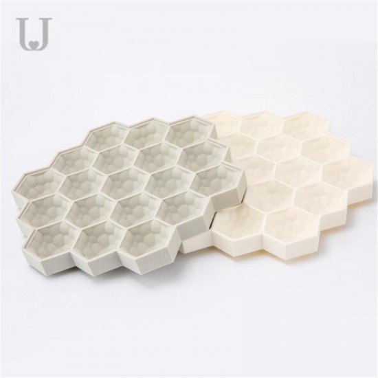 Jordan & Judy Ice Cube Tray Silicone Ice Mold 19-Ice Trays for Whiskey Cocktail DIY Chocolate Jelly Food Maker Gift Stackable Flexible Jordan & Judy Ice Cube Tray Silicone Ice Mold 19-Ice Trays for Whiskey Cocktail DIY Chocolate Jelly Food Maker Gift Stackable Flexible