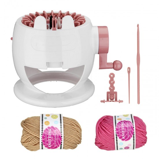Kids Knitting Machine Mini Children Weaving Loom Knit For Hats Scarves Socks Toys Kids Knitting Machine Mini Children Weaving Loom Knit For Hats Scarves Socks Toys