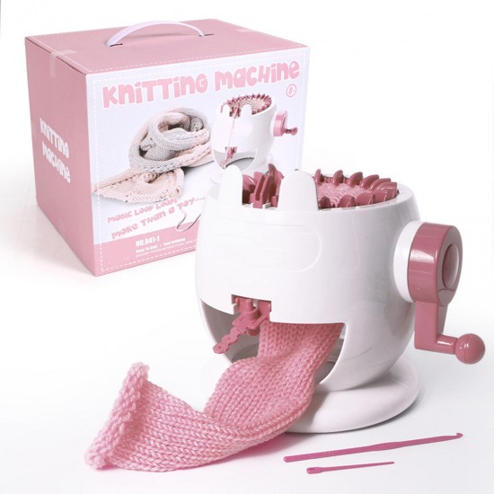 Kids Knitting Machine Mini Children Weaving Loom Knit For Hats Scarves Socks Toys Kids Knitting Machine Mini Children Weaving Loom Knit For Hats Scarves Socks Toys
