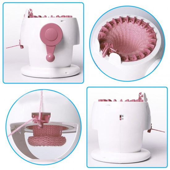 Kids Knitting Machine Mini Children Weaving Loom Knit For Hats Scarves Socks Toys Kids Knitting Machine Mini Children Weaving Loom Knit For Hats Scarves Socks Toys