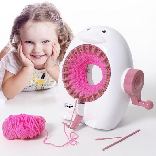 Kids Loom Knitting Machine Scarf Hat Clothes Knitter Weaving Educational Toys Kids Loom Knitting Machine Scarf Hat Clothes Knitter Weaving Educational Toys