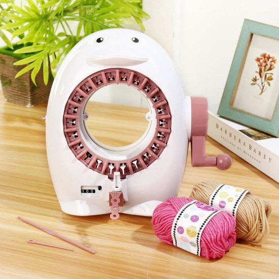 Kids Loom Knitting Machine Scarf Hat Clothes Knitter Weaving Educational Toys