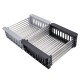 Kitchen Shelf Rack Drying Drain Storage Holders Plate Dish Stainless Steel304