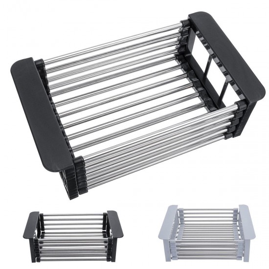 Kitchen Shelf Rack Drying Drain Storage Holders Plate Dish Stainless Steel304 Kitchen Shelf Rack Drying Drain Storage Holders Plate Dish Stainless Steel304