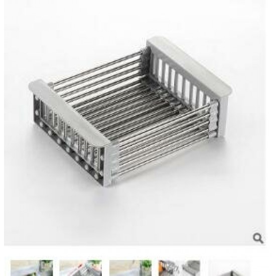 Kitchen Shelf Rack Drying Drain Storage Holders Plate Dish Stainless Steel304