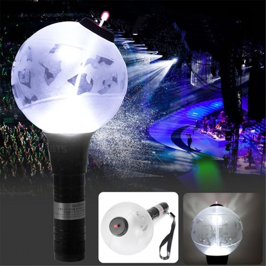 Kpop BTS Ver Bangtan Boys Light Stick Army Glow Lightstick White Fluorescent Light Lamp