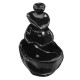 LED Burner Smoke Waterfall Backflow Incense Censer Cone Holder Without Cones Decor