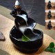 LED Burner Smoke Waterfall Backflow Incense Censer Cone Holder Without Cones Decor