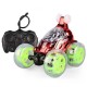 LED Lights Music Remote Control 360° Flips Mini Stunt RC Car Toys Gift for Kids